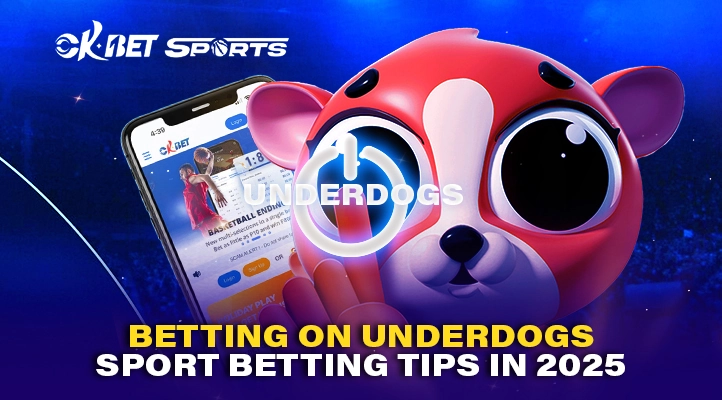 Betting on underdogs a tarsier with magnifying glass looking for number with an overlay text