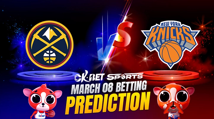 a nba logo of denver nuggets vs phoenix suns